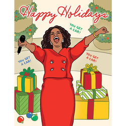 Oprah You Get a Card Happy Holiday Cards (Set of 3)